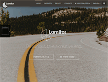Tablet Screenshot of lamitak.com